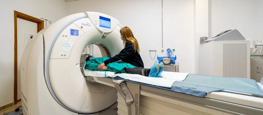 Imagen de fractura de tibia y peroné